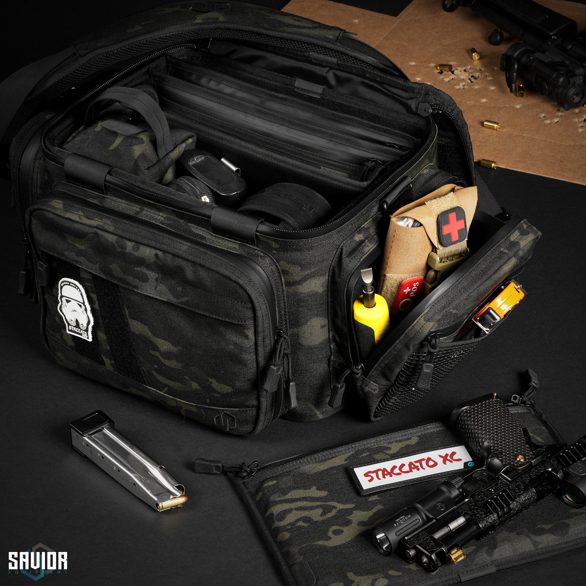MultiCam® Specialist Range Bag w/ 3 Pistol Sleeves - Image 5