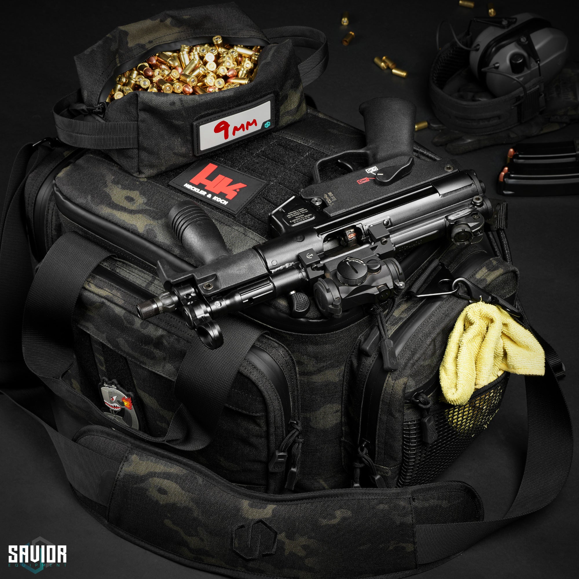 MultiCam® Specialist Range Bag w/ 3 Pistol Sleeves - Image 6