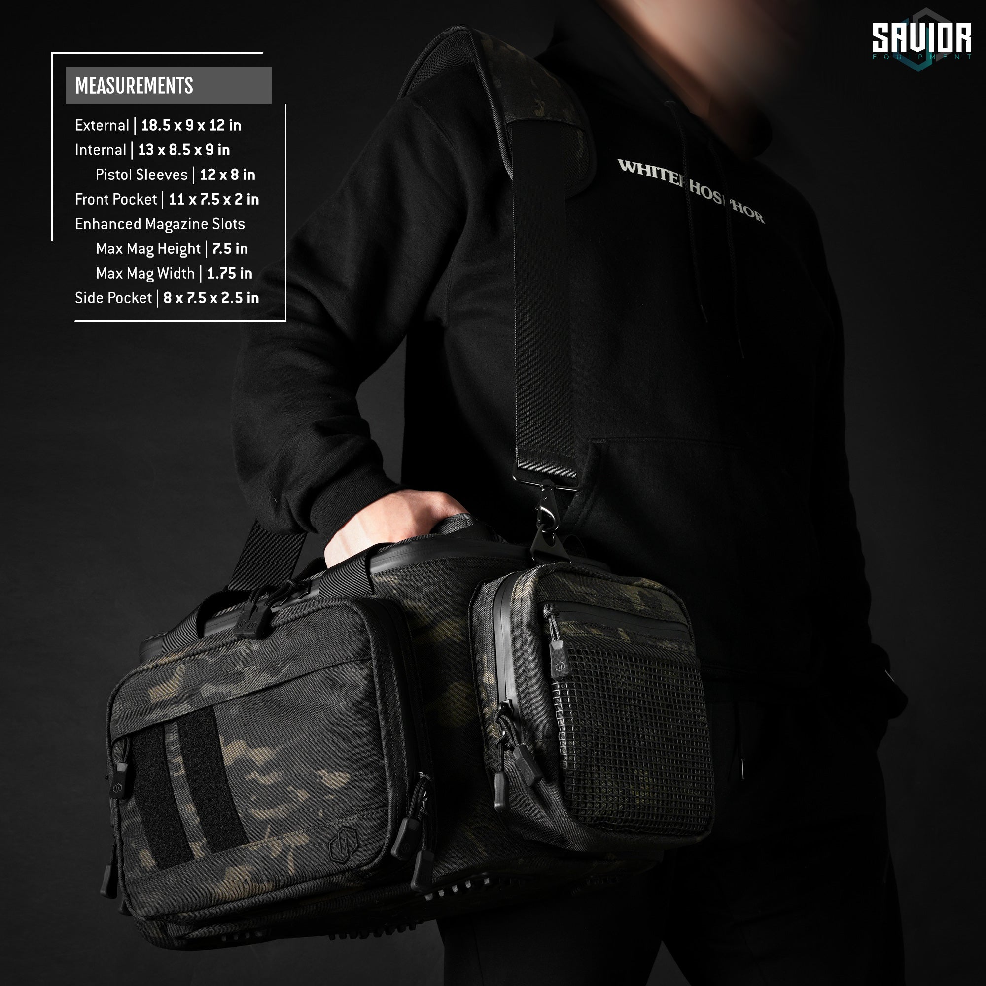 MultiCam® Specialist Range Bag w/ 3 Pistol Sleeves - Image 7
