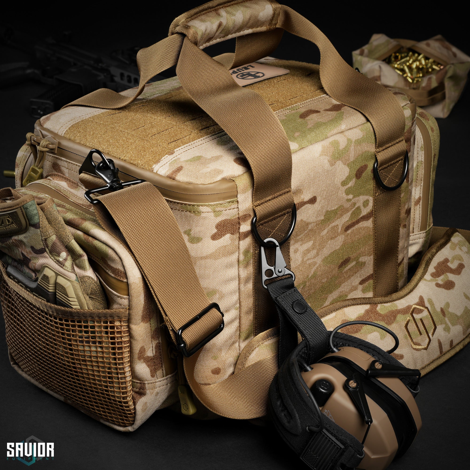 MultiCam® Specialist Range Bag w/ 3 Pistol Sleeves - Image 16