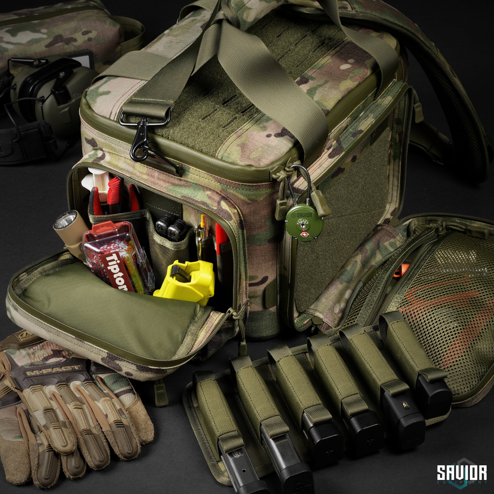 MultiCam® Specialist Range Bag w/ 3 Pistol Sleeves - Image 20