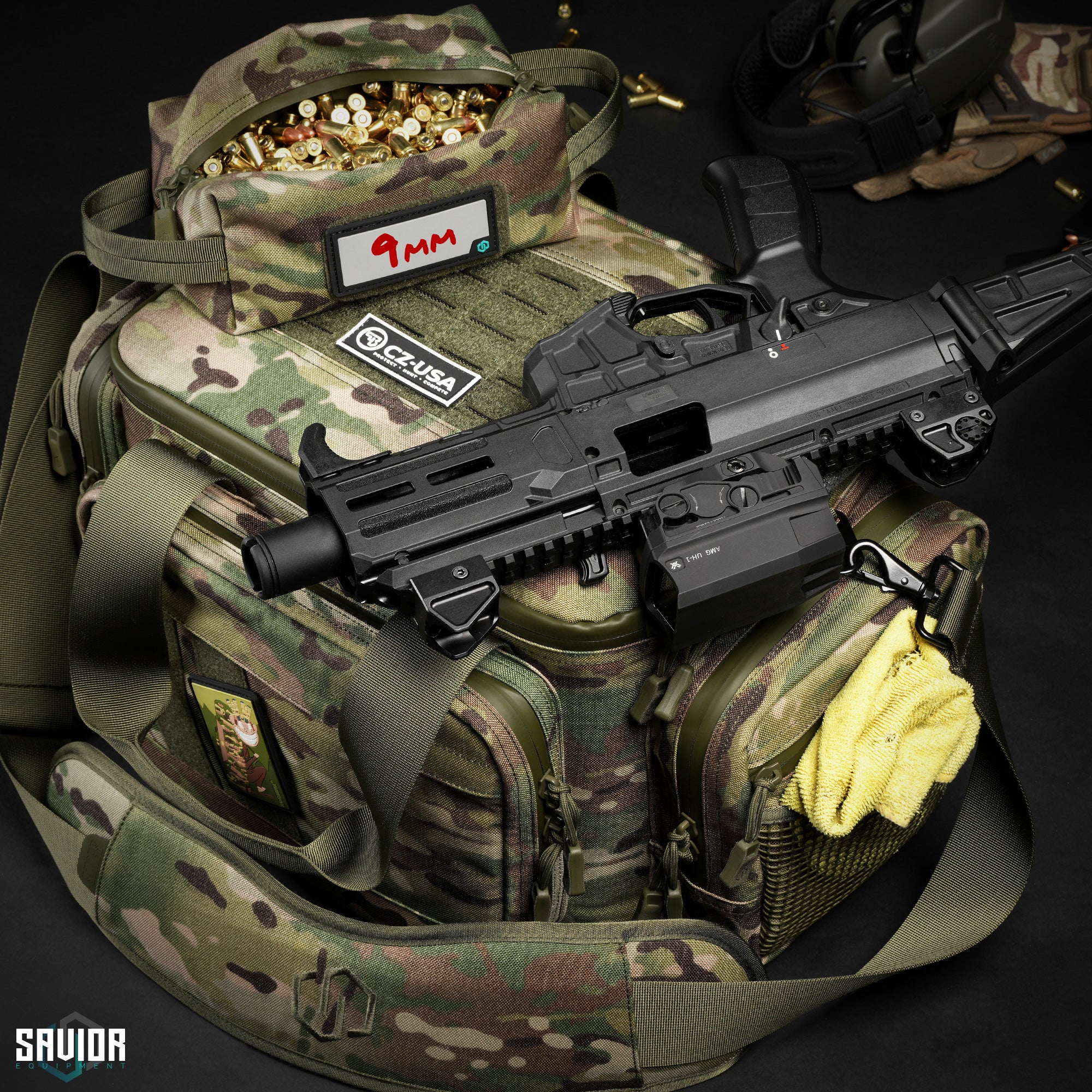 MultiCam® Specialist Range Bag w/ 3 Pistol Sleeves - Image 22