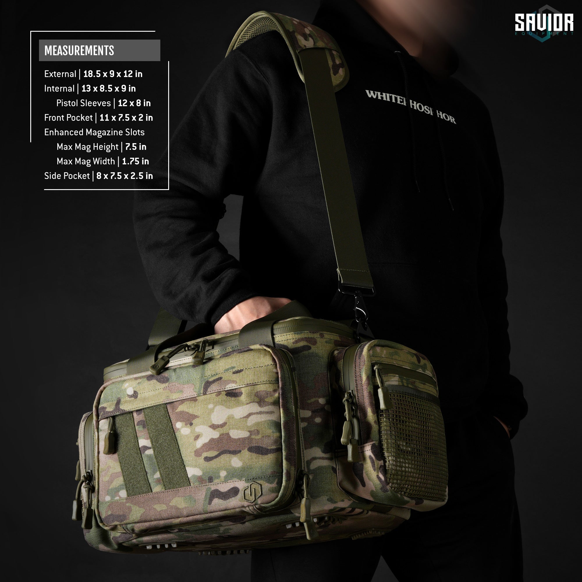 MultiCam® Specialist Range Bag w/ 3 Pistol Sleeves - Image 23