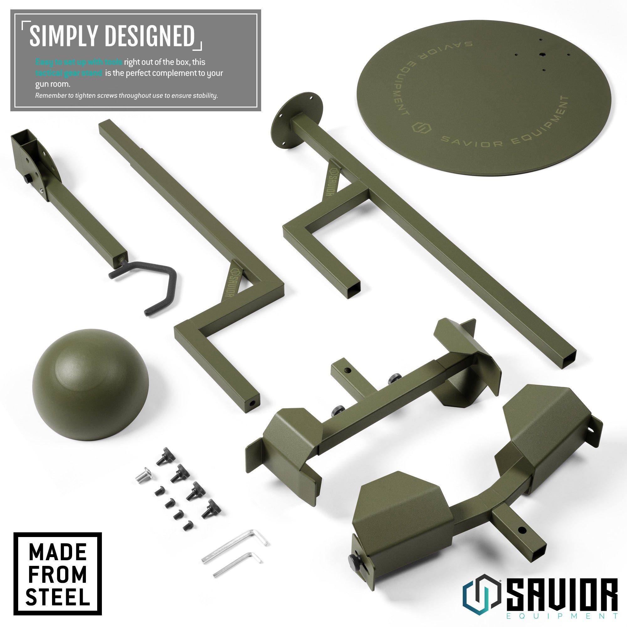 H.A.B Rack 2.0 - Tactical Gear Stand W/ Rifle Rack - Image 18