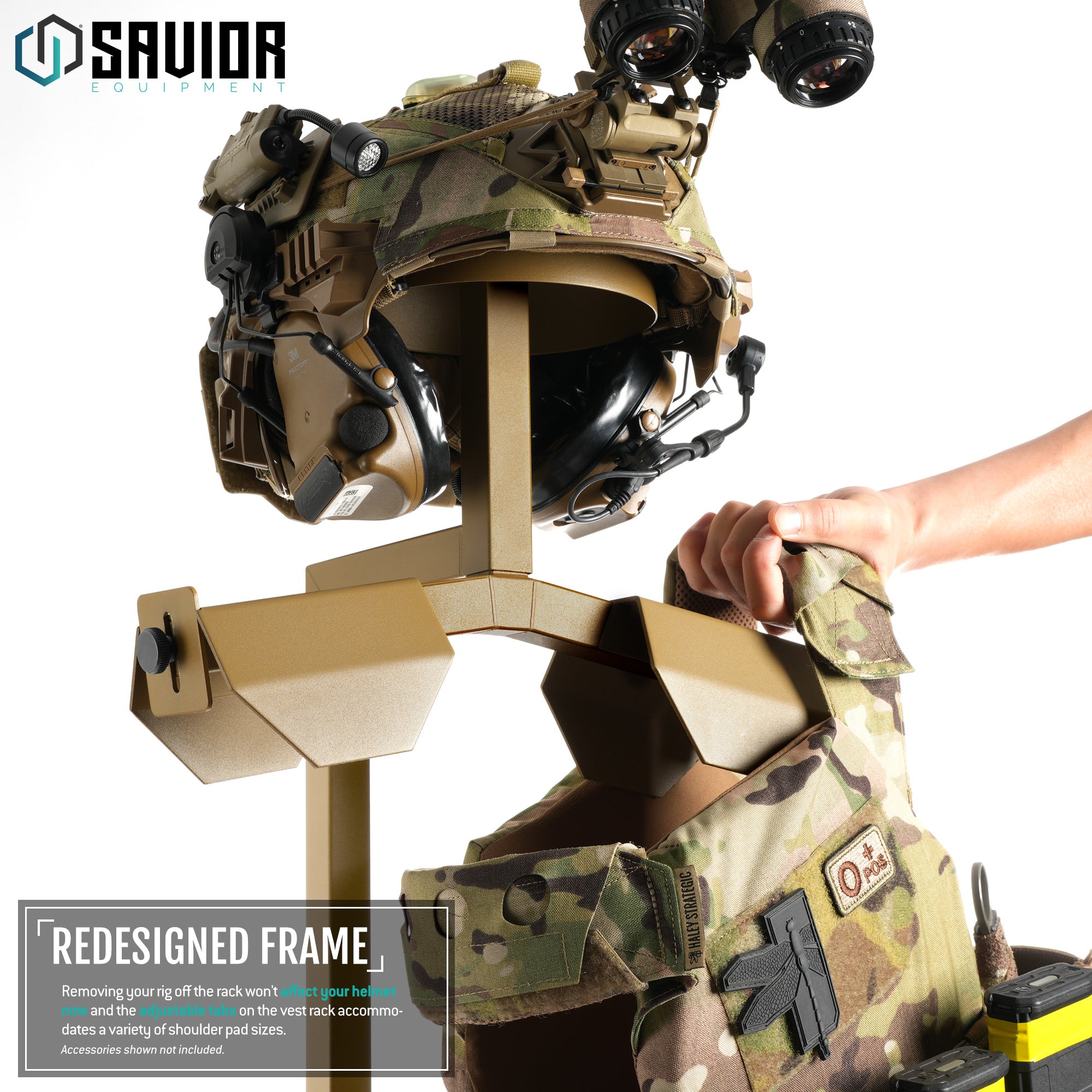 H.A.B Rack 2.0 - Tactical Gear Stand W/ Rifle Rack - Image 21