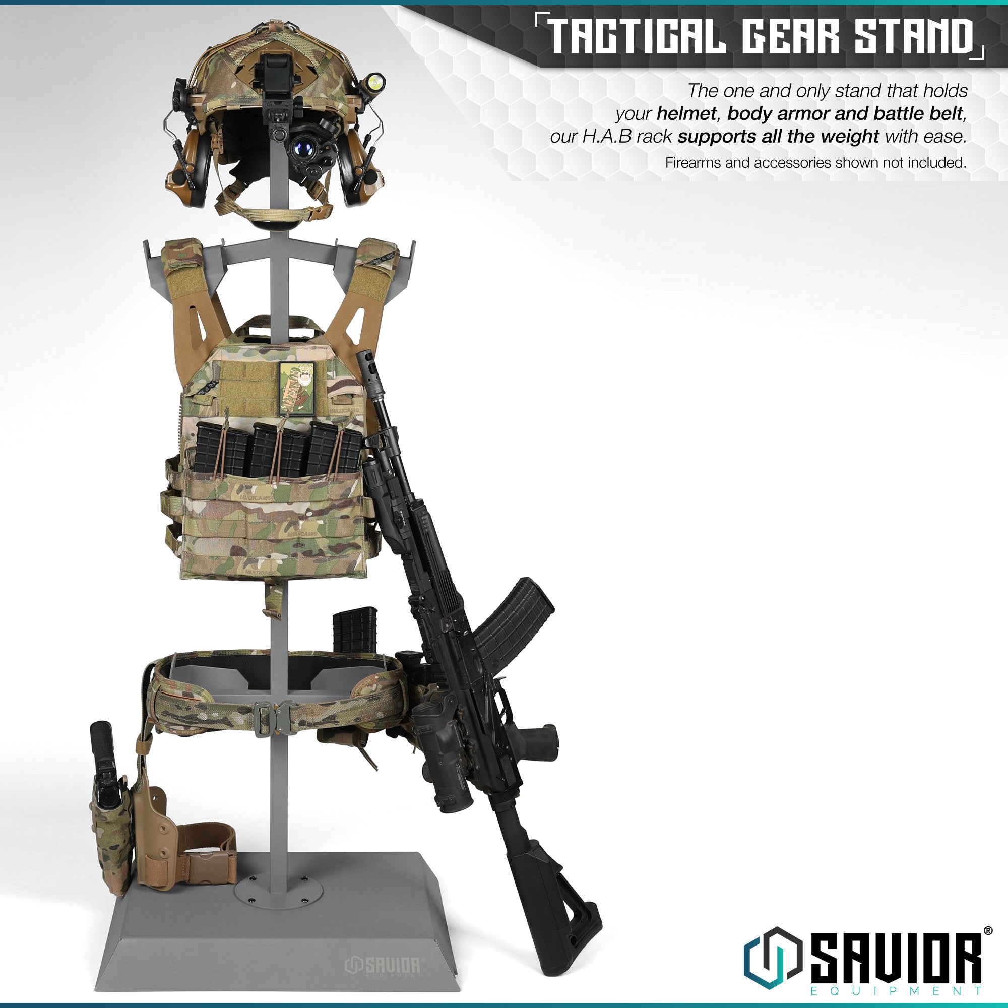 H.A.B Rack - Tactical Gear Stand - Image 8