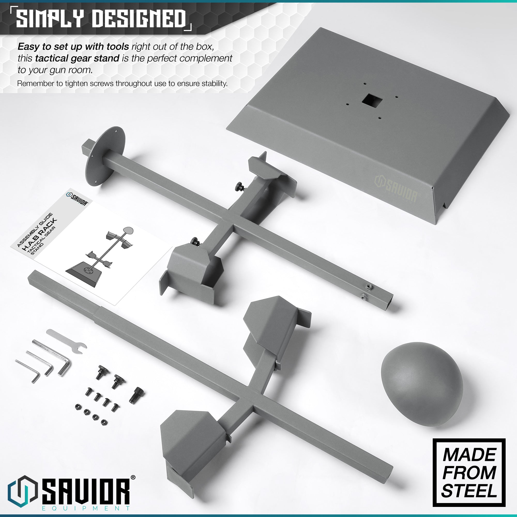 H.A.B Rack - Tactical Gear Stand - Image 12