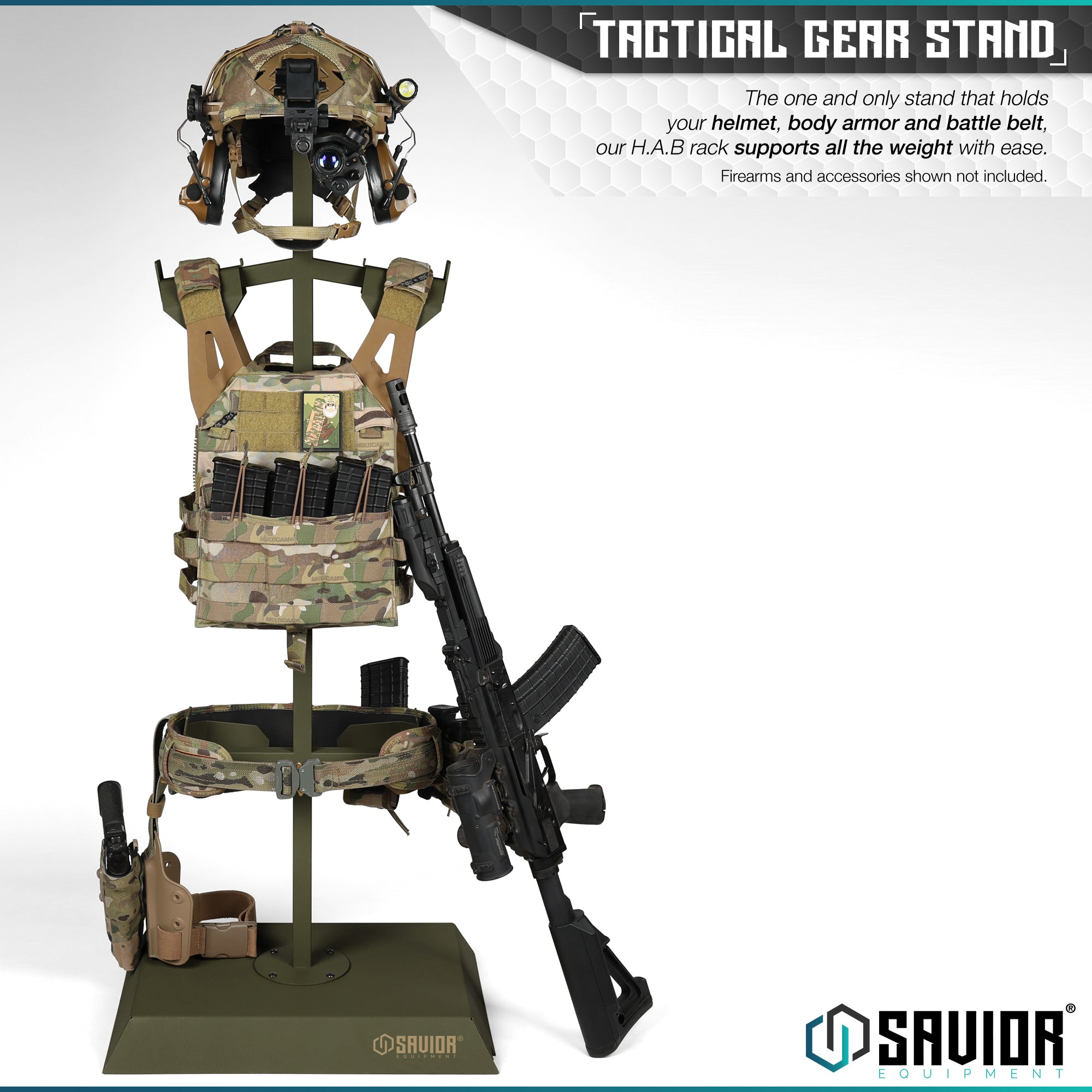 H.A.B Rack - Tactical Gear Stand - Image 14