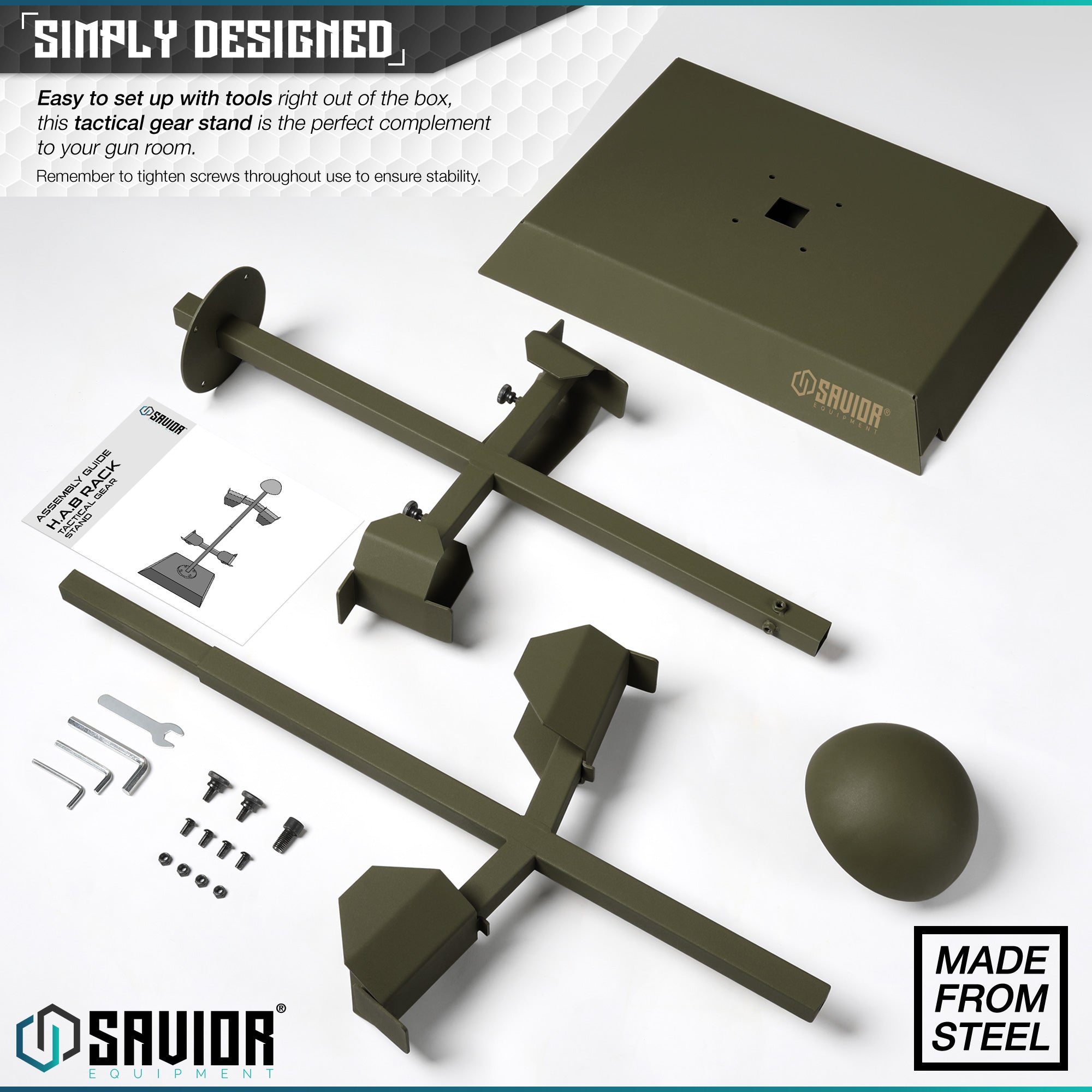 H.A.B Rack - Tactical Gear Stand - Image 18