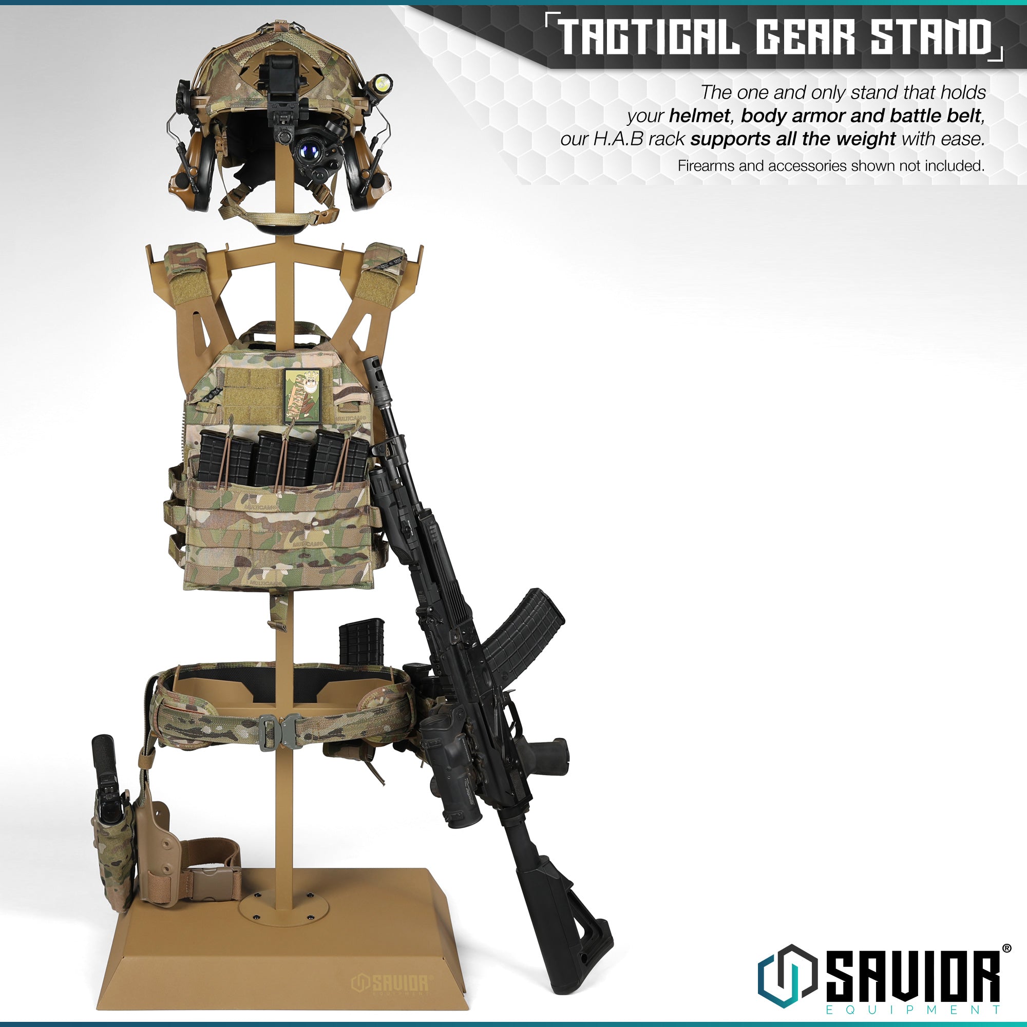 H.A.B Rack - Tactical Gear Stand - Image 20