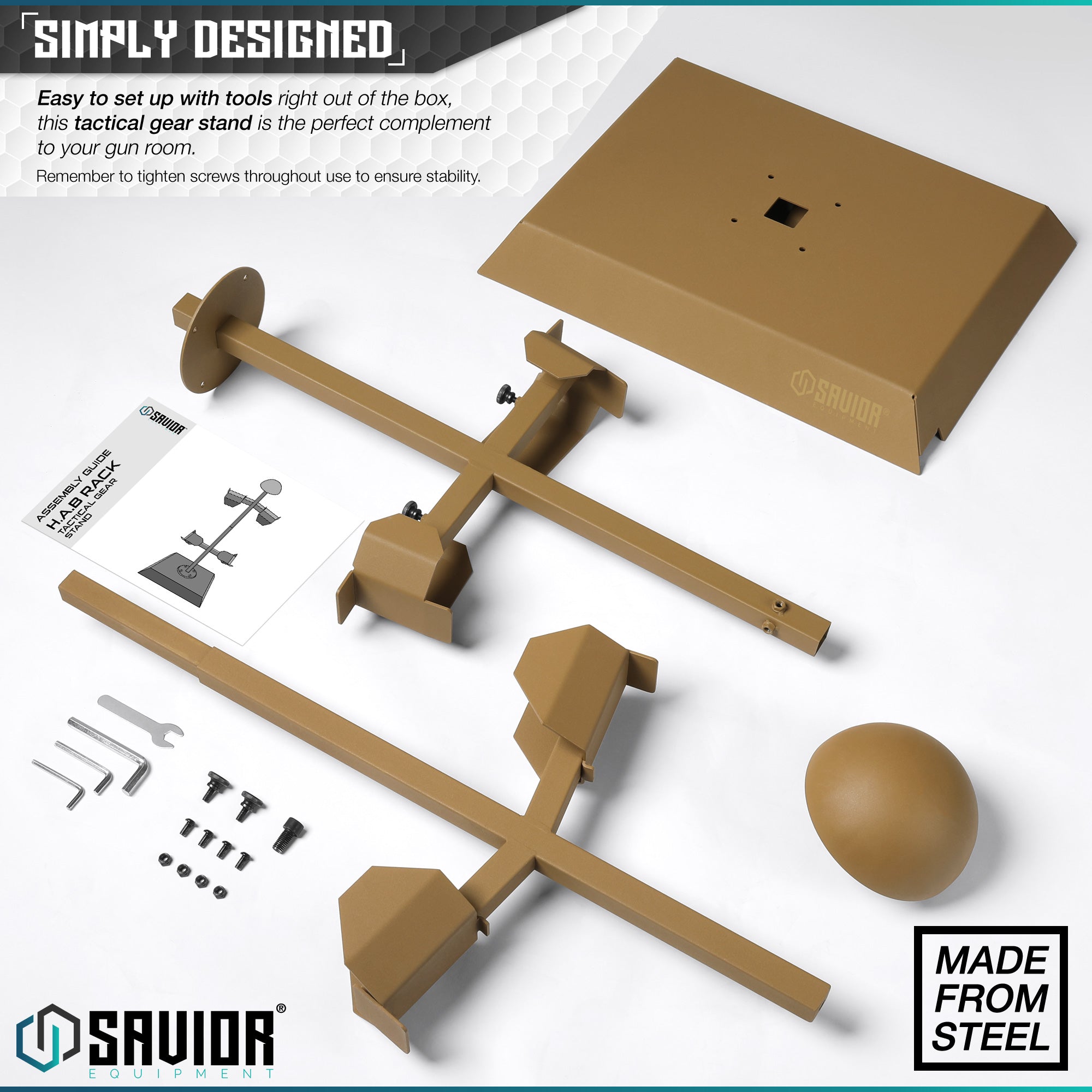 H.A.B Rack - Tactical Gear Stand - Image 24