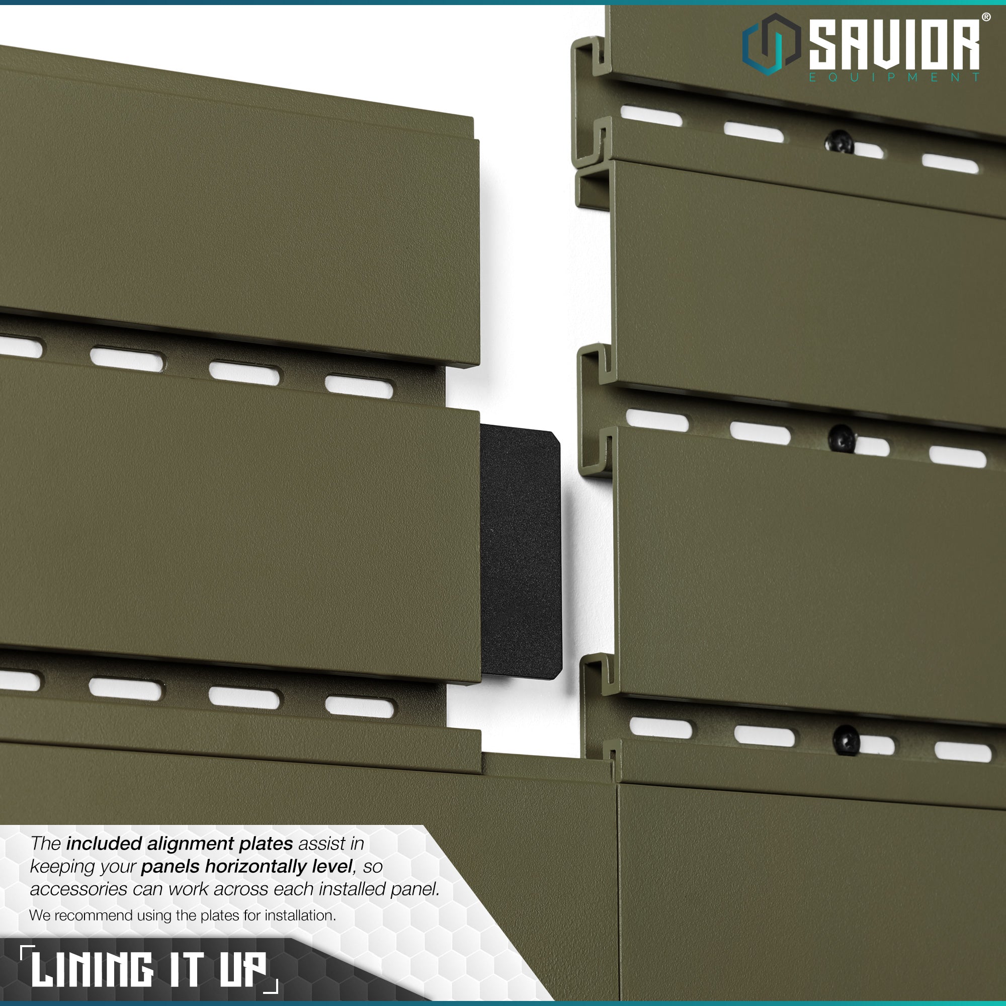Wall Rack System - 10 Panels (48" W x 31" H) - Image 16
