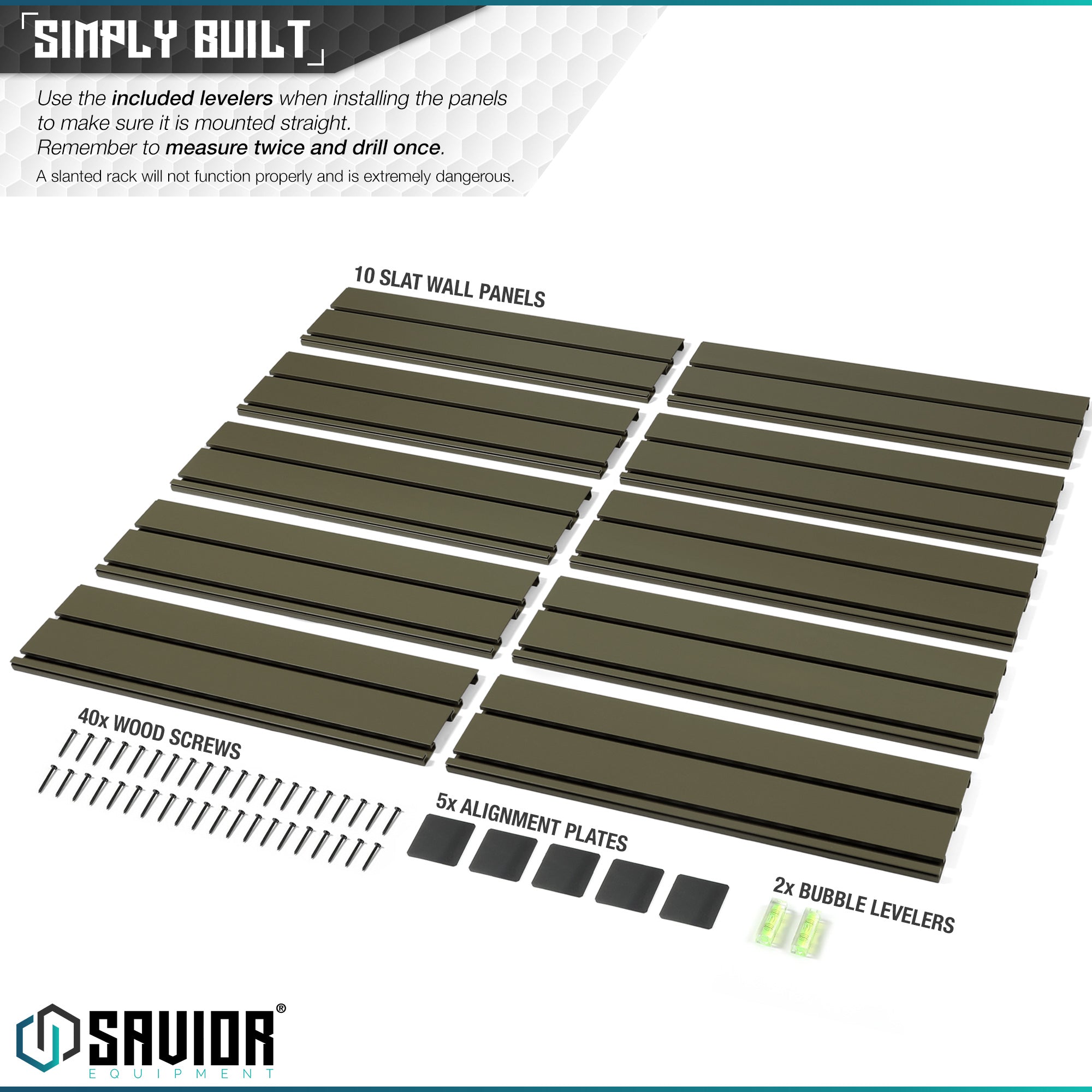 Wall Rack System - 10 Panels (48" W x 31" H) - Image 18